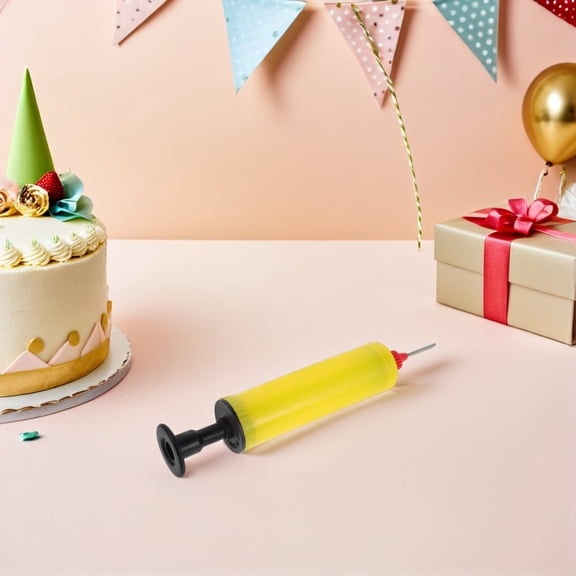 DEEPCRAFF 6Pcs Handheld Balloon Pump Manual Inflator Portable Air Pump for Party Balloons and Sports Accessories