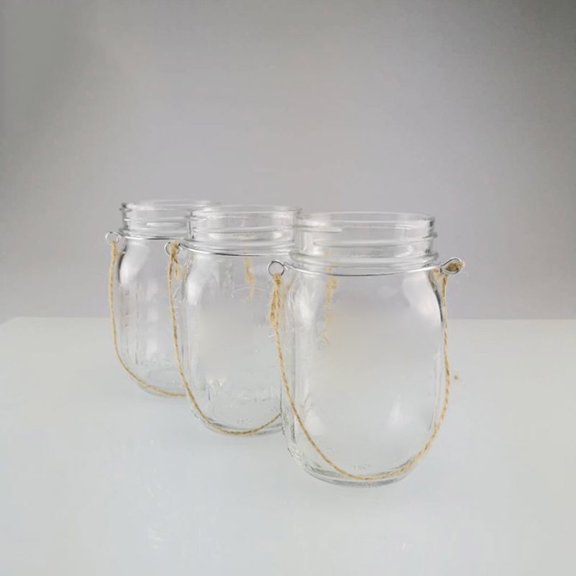 DEEPCRAFF 6Pcs Mason Jar Handles with Rust Proof Tinplate Wire for Regular Mouth Canning Jars