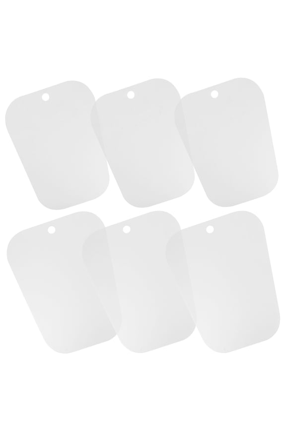 6-Pack Clear Boot Shaper Inserts for Tall Boots with Breathable Ventilation and Support