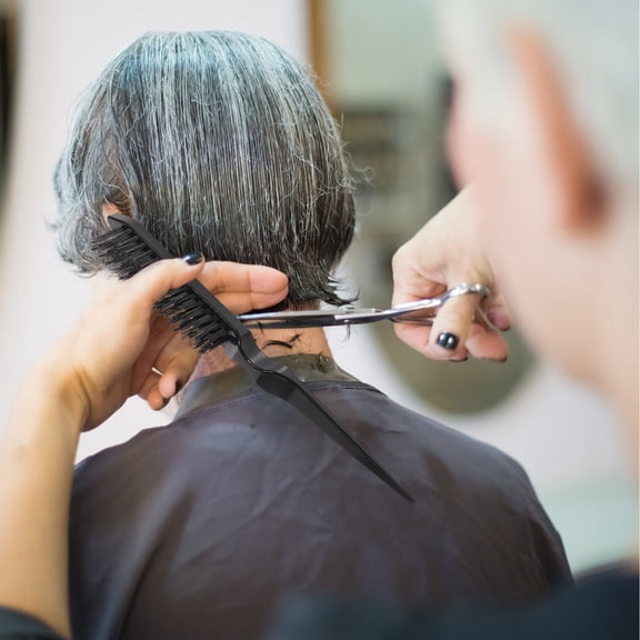 DEEPCRAFF Pocket Teasing Comb Styling Brush Black PP 6Pcs