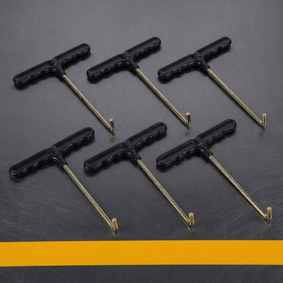DEEPCRAFF 6Pcs Professional Trampoline Hook Tool with Comfortable Handle for Spring Pulling