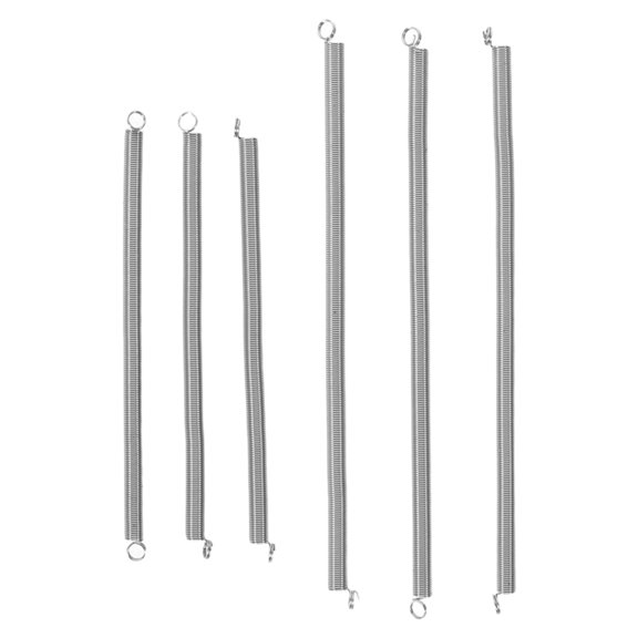 DEEPCRAFF 6Pcs Durable Hooked Extension Springs for Stapler and Crafting Applications