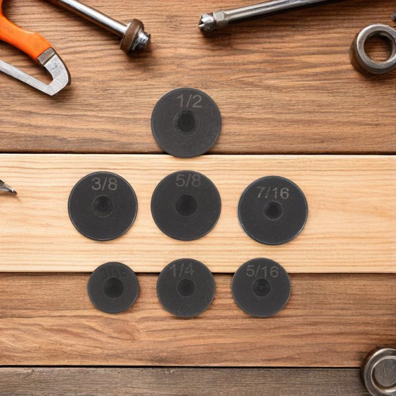 DEEPCRAFF 7Pcs Professional Brake Line Flaring Tool Kit with Carbon Steel Hole Drill Bit Set for Car and Motorcycle Use