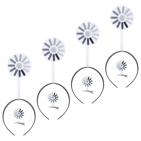 DEEPCRAFF Fun Loading Themed Headband in Multi-Color Plastic for Party Decor