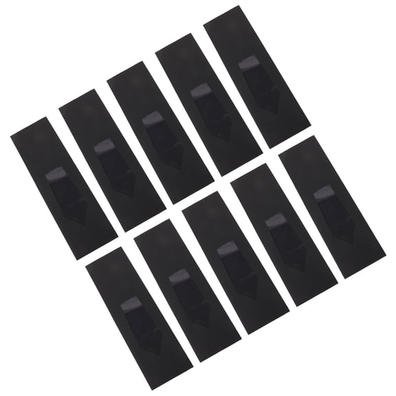 DEEPCRAFF Portable Black Paper Tie Case Box for Travel and Home Use 8Pcs
