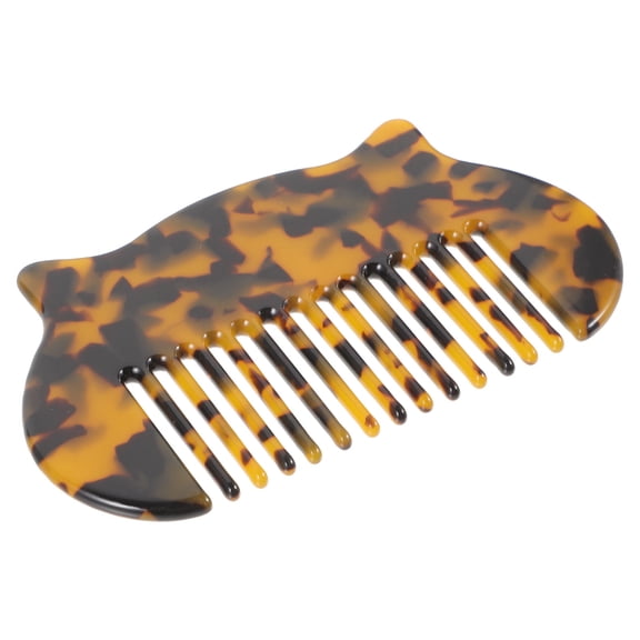 DEEPCRAFF Travel Comb For Women Hair Detangling Comb Acetate Sheet 1Set 4x2.2in
