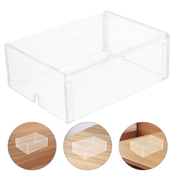 DEEPCRAFF Acrylic Mouse Cover Clear Protector for Gaming Accessories Compatible with Keyboards and Mouse Pads