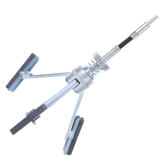 DEEPCRAFF Adjustable 3 Jaw Cylinder Hone Tool Set for Engine Cylinder Head Resurfacing and Pneumatic Grinder Use