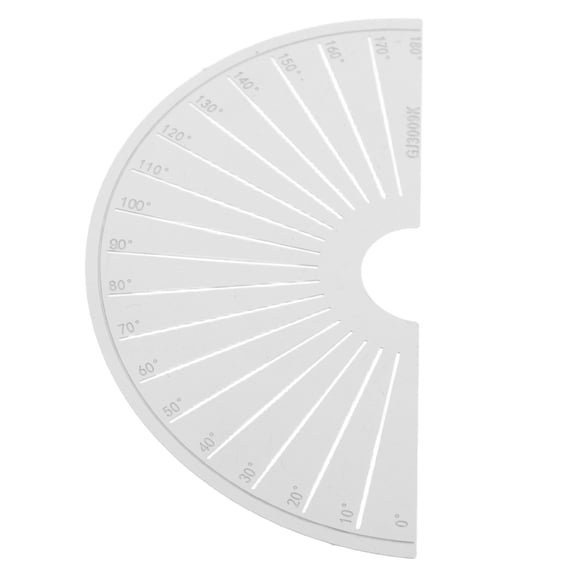 DEEPCRAFF Metal Adjustable Angle Finder Protractor Ruler for Accurate Drafting, Model Kits, and Precision Measurement Tools