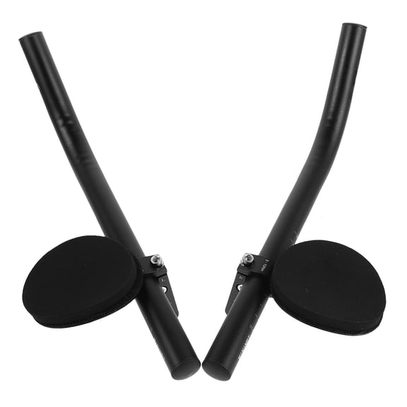 DEEPCRAFF High Strength Aluminum Aero Bar Handlebar for Road and Mountain Bikes with Comfort Grip