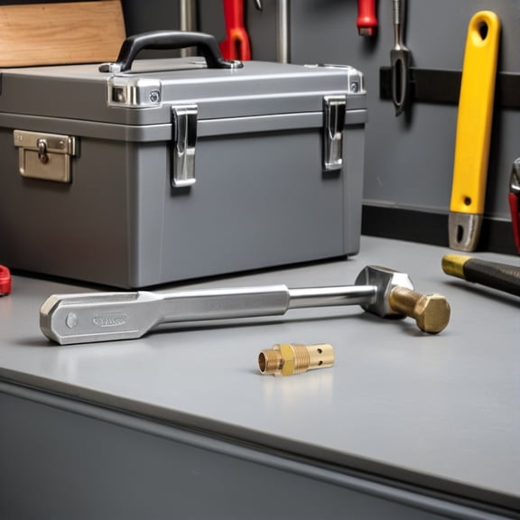 DEEPCRAFF Golden Copper One Way Non Return Valve for Air Pump and Compressor Safety Fitting