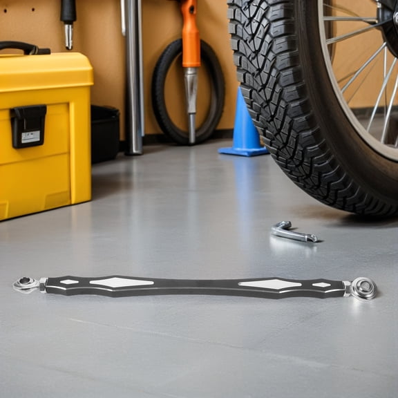 DEEPCRAFF Aluminum Alloy Motorcycle Shift Rod Linkage Black Lightweight Gear Shift Lever Connector