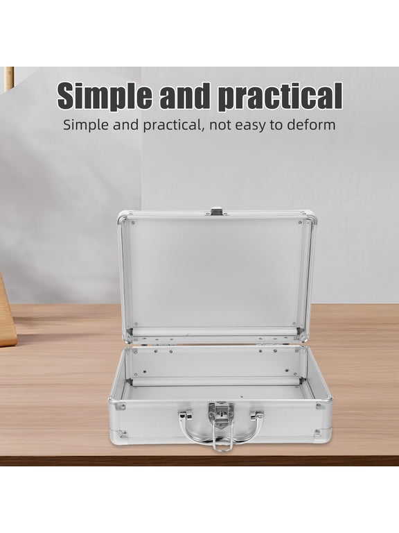 Aluminum Briefcases Briefcase Aluminum Alloy Transportation 1Pack
