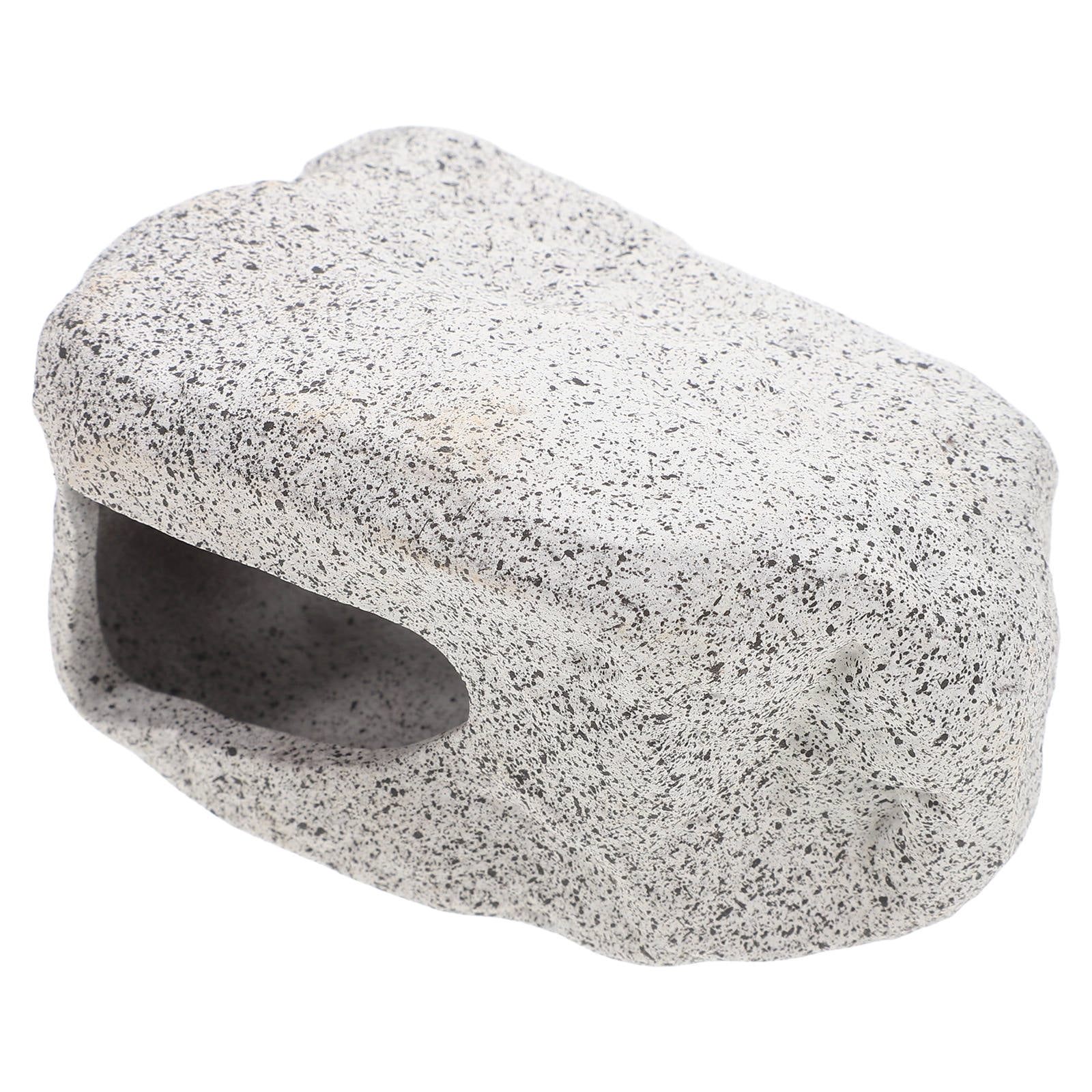 DEEPCRAFF Aquarium Decoration White Clay Betta Fish Tank Rock Cave with ...