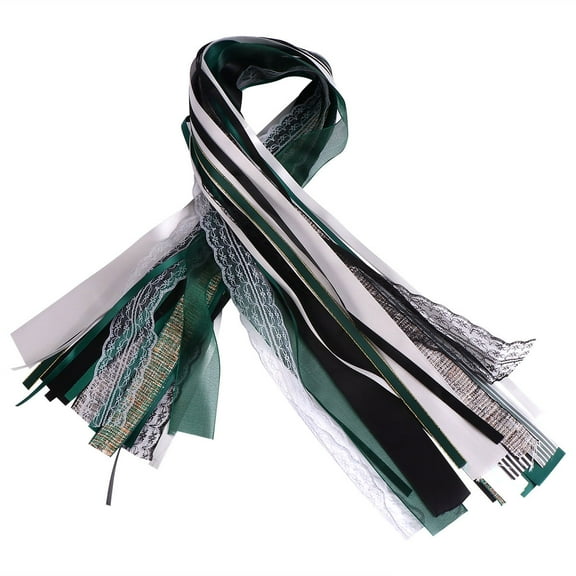 DEEPCRAFF Assorted Color Cloth Ribbon for Decoration with Fine Texture and Comfortable 22pcs Set