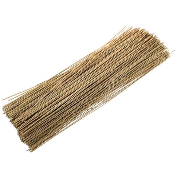 DEEPCRAFF Handwoven Bulrush Craft Material Light Green for Basket Making and Decorative Projects