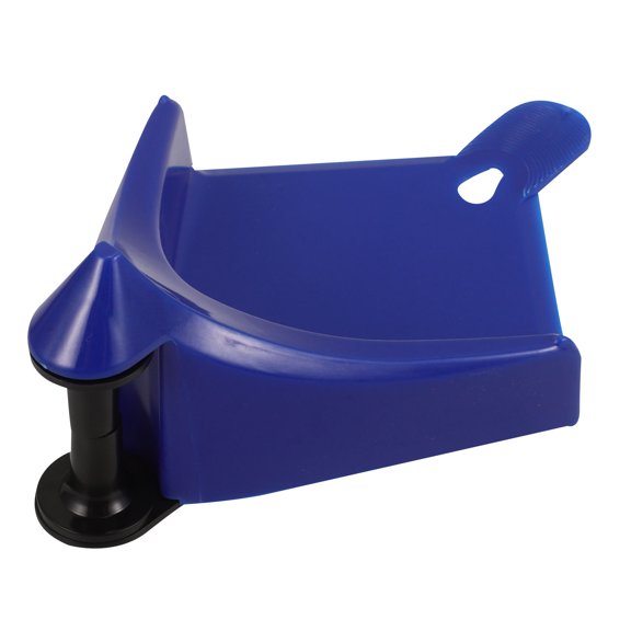 DEEPCRAFF Automotive Car Wheel Chock in Blue with Strong Grip and Slip Prevention