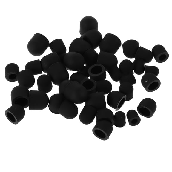 DEEPCRAFF 80pcs Black Replacement Stylus Tips for Mobile Phones, Conductive Fabric, Easy to Replace, Ideal for Drawing and Touchscreens