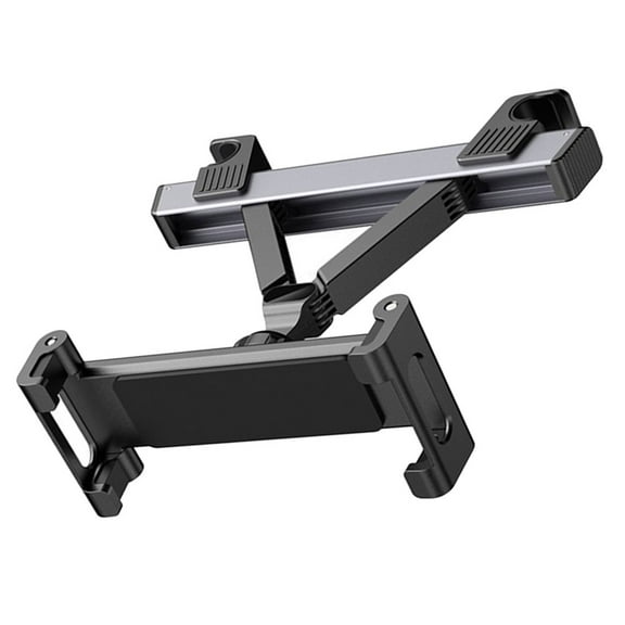 DEEPCRAFF Seat Headrest Tablet Holder for Car Black ABS Material Easy to Clean