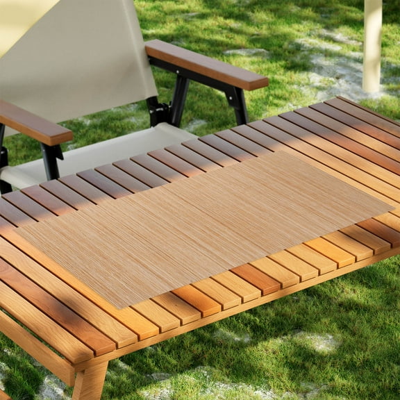 DEEPCRAFF Bamboo Table Mat 1Pcs Cuttable and for Coffee Tables