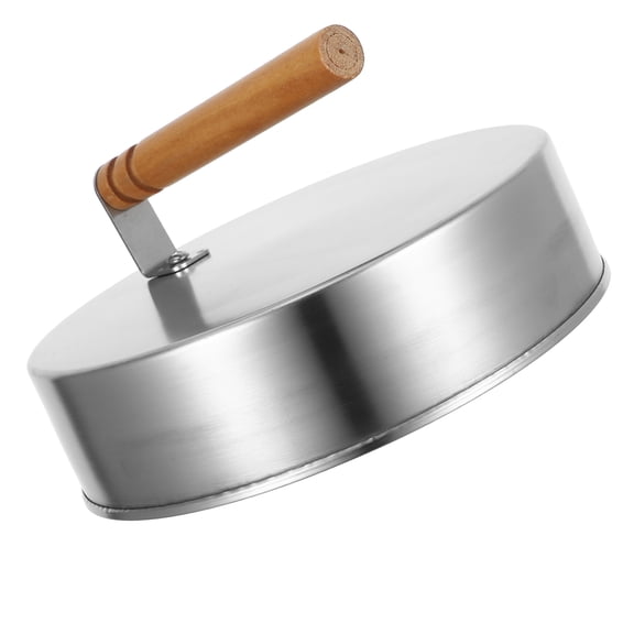 DEEPCRAFF 1-Pack Barbecue Tool Basting Cover with Stainless Steel and Wood Handle, 8.45 x 4.13 x 2.16 Inches