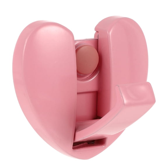 DEEPCRAFF Wall Hook with Foldable Aluminum Pink Design for Hanging Towels Coats Scarves