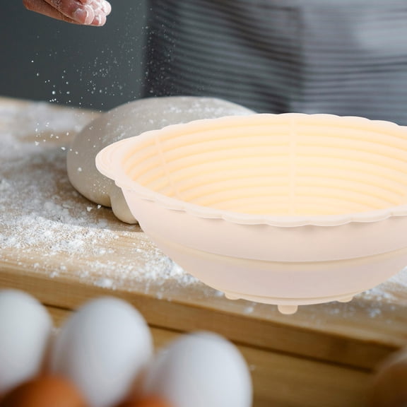 DEEPCRAFF Silicone Sourdough Proving Basket for Baking Preparation Use 1Set