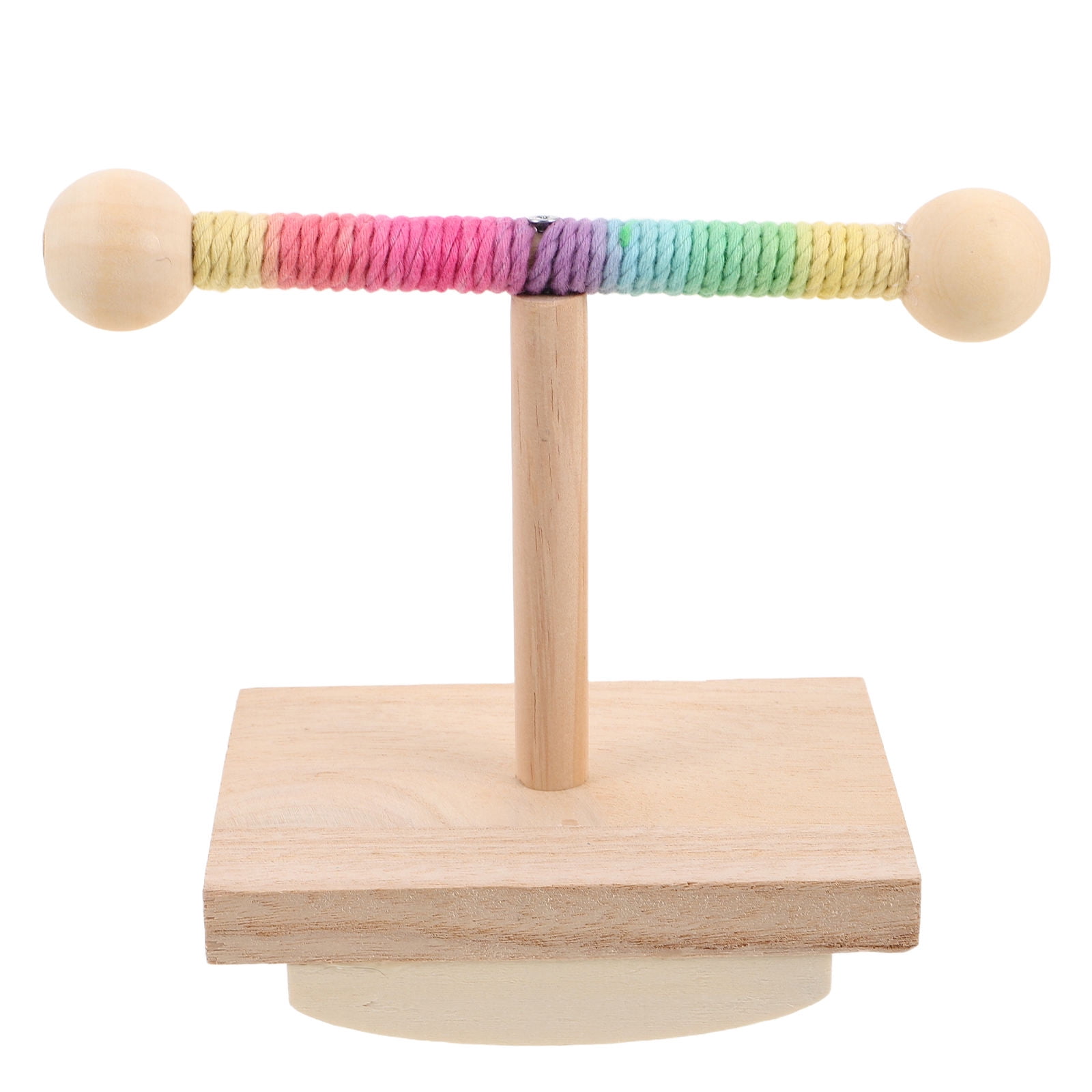 DEEPCRAFF Bird Perch Stand with Rocking Motion, Parrot Swing Toy and ...