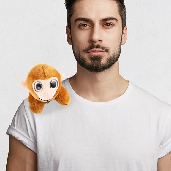 DEEPCRAFF Cosplay Stuffed Animal Plush Shoulder Brown Party Use 1Pack