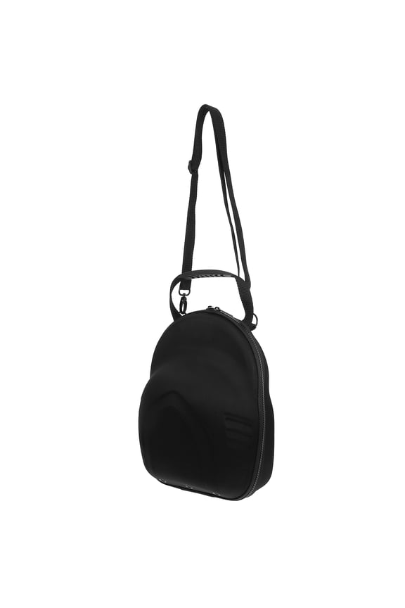 Compact Black Hard EVA Travel Hat Case Protective Storage Carrier for Baseball Caps and Headwear