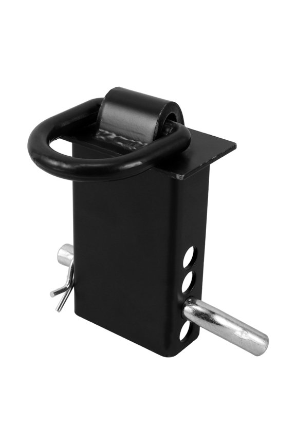 Stake Pocket D Ring Black Steel for Heavy Duty Prevent Shifting Vehicle Operators 1Pack