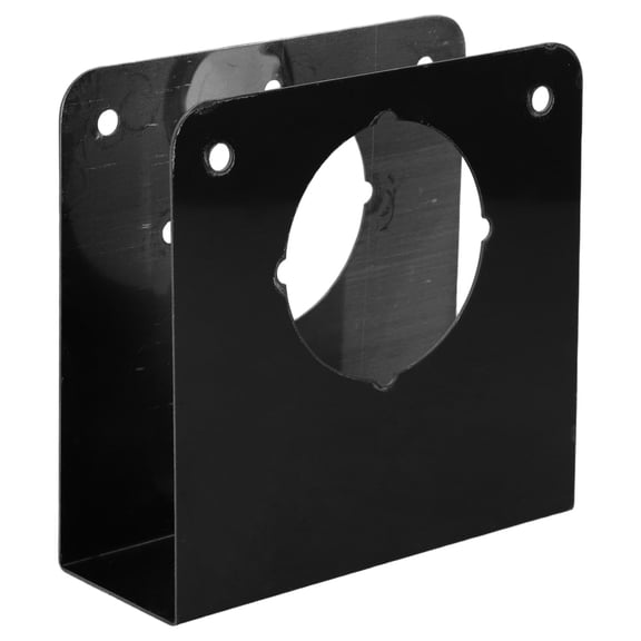 DEEPCRAFF Black Stainless Steel Door Lock Cover Plate for Home Reinforcement and Deadbolt Security