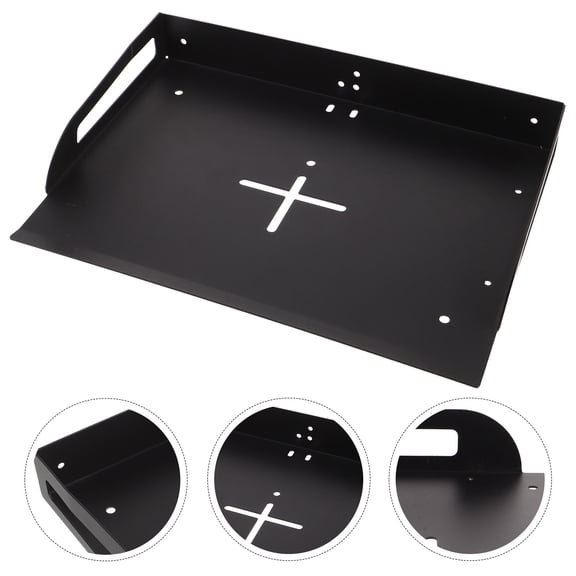 DEEPCRAFF Universal Projector Mount Shelf with Cable Box Holder and Router Tray Bracket for Home