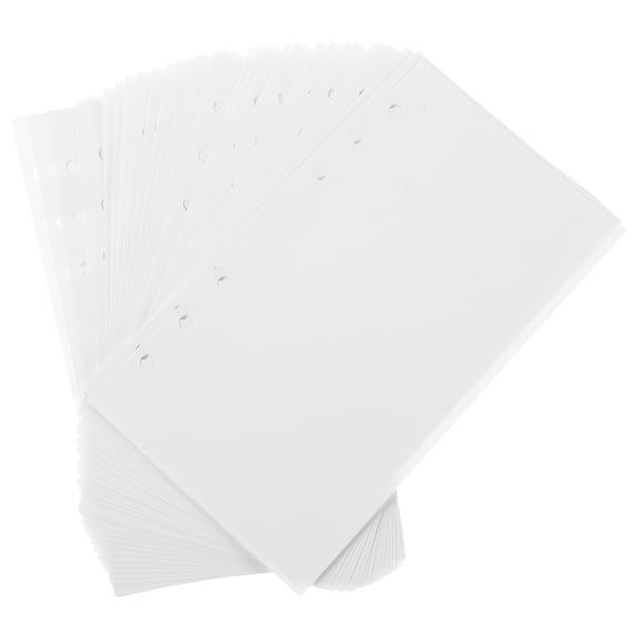 DEEPCRAFF Blank Release Paper Pages for A6 Sticker Binder Reusable Double Side Sticker Inserts