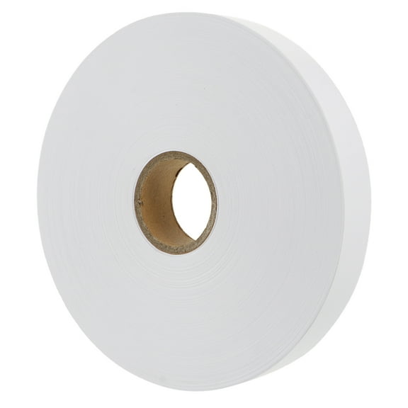 DEEPCRAFF Fabric Label Tape Blank Wash Care Labels White Nonwoven Fabrics Oilresistant for Brands 1 Roll
