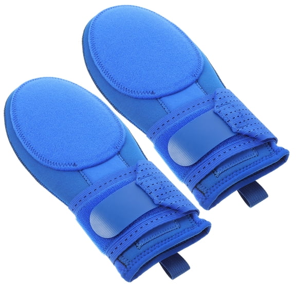 DEEPCRAFF Durable Blue Sliding Mitt for Baseball with Good Protection and Comfort
