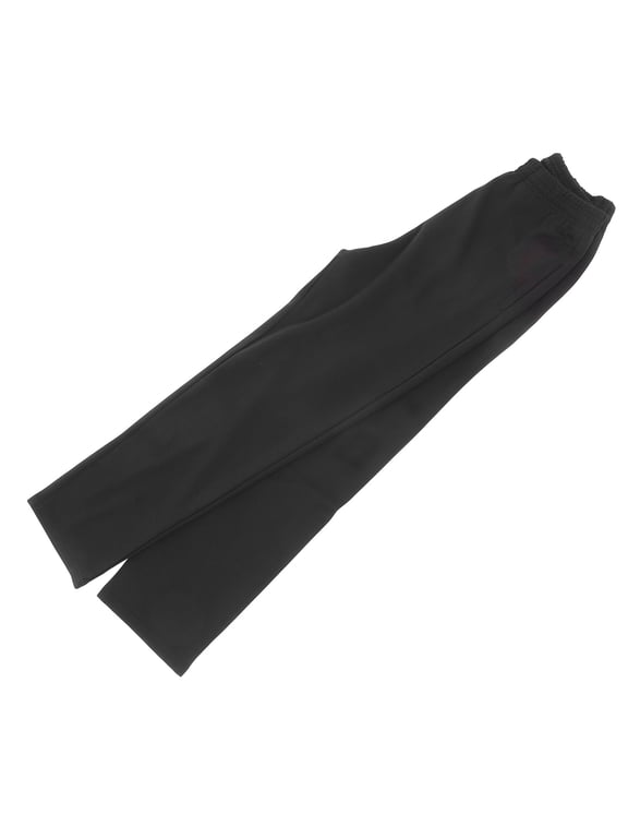 Breathable Black Work Pants for Culinary Staff, Cotton Chef Trousers with Cargo Style