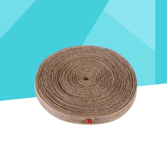 DEEPCRAFF Brown Ribbon Webbing Jute Burlap Natural Rope for DIY Crafts and Home Decoration