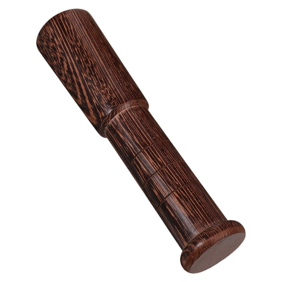 DEEPCRAFF Brown Wood Sauerkraut Pounder Kitchen Tool for Home Fermentation and Pickle Pressing