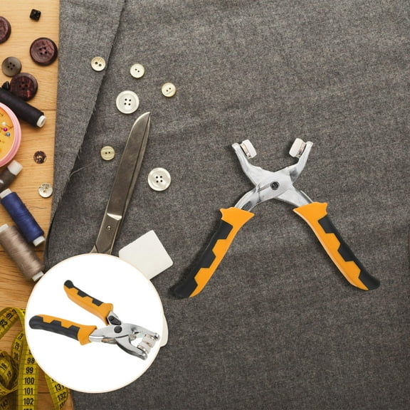 DEEPCRAFF Multi Color Snap Fastener Pliers for Sewing Quick Precise Button Installation Tool