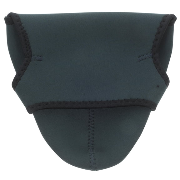 DEEPCRAFF Dark Green Neoprene Camera Insert Bag, Padded Mirrorless Lens Organizer Case for Backpack and Travel Storage