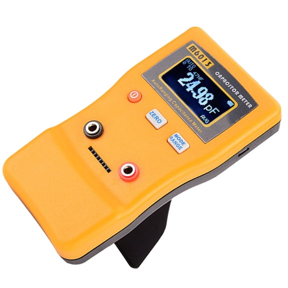 DEEPCRAFF Digital Capacitor Tester Meter Portable Capacitance Measuring Tool for Electronic Circuits