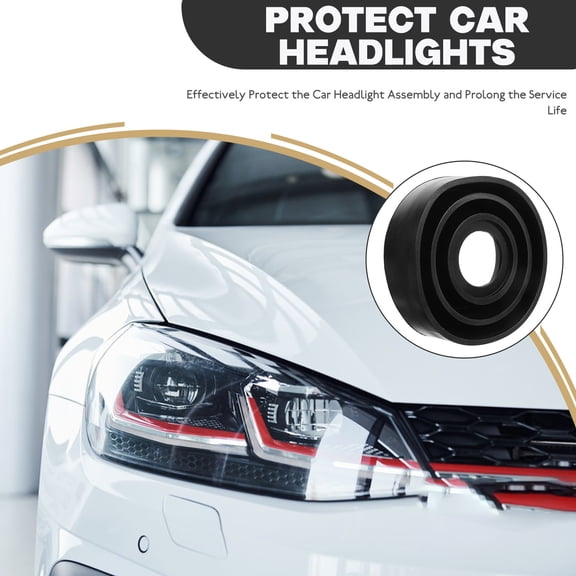 DEEPCRAFF Car Headlight Guard Black Durable Stylish Design Easy to Install