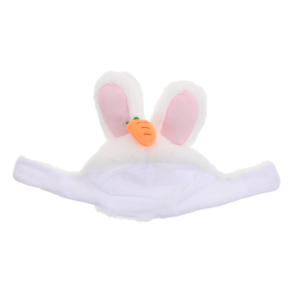 DEEPCRAFF Small Dog and Cat Bunny Ear Headwear Easy Wear Holiday Accessory