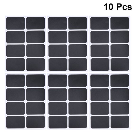 DEEPCRAFF Chalk Board Stickers PVC Material Creative Labels for Fridge and Kitchen Decoration