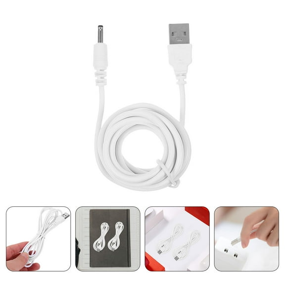 DEEPCRAFF Charging Cable White Rubber Iron Copper Fast Charging For Electronics Devices