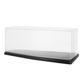 DEEPCRAFF Clear Display Box Organizer for Figurines Model Cars and Small Collectibles