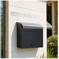 DEEPCRAFF Clear Plastic Outdoor Mailbox Cover with Weatherproof Design ...