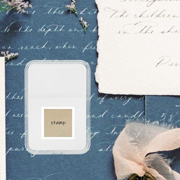 DEEPCRAFF Clear Plastic Stamp Collecting Holder for Beginners and Collectors