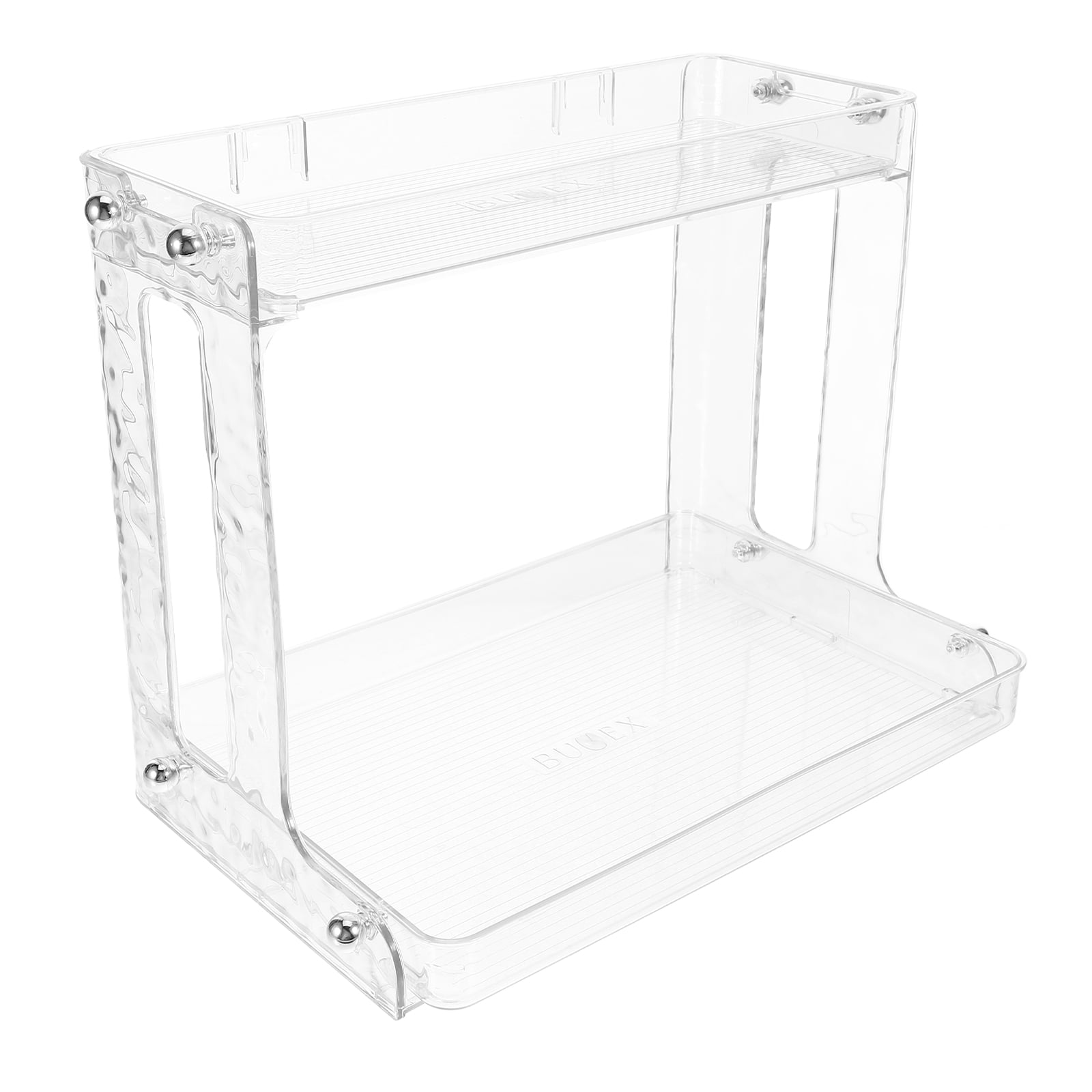 Clear Rack DEEPCRAFF Clear Multi-Purpose Cup Storage Rack for Kitchen and Bathroom ...